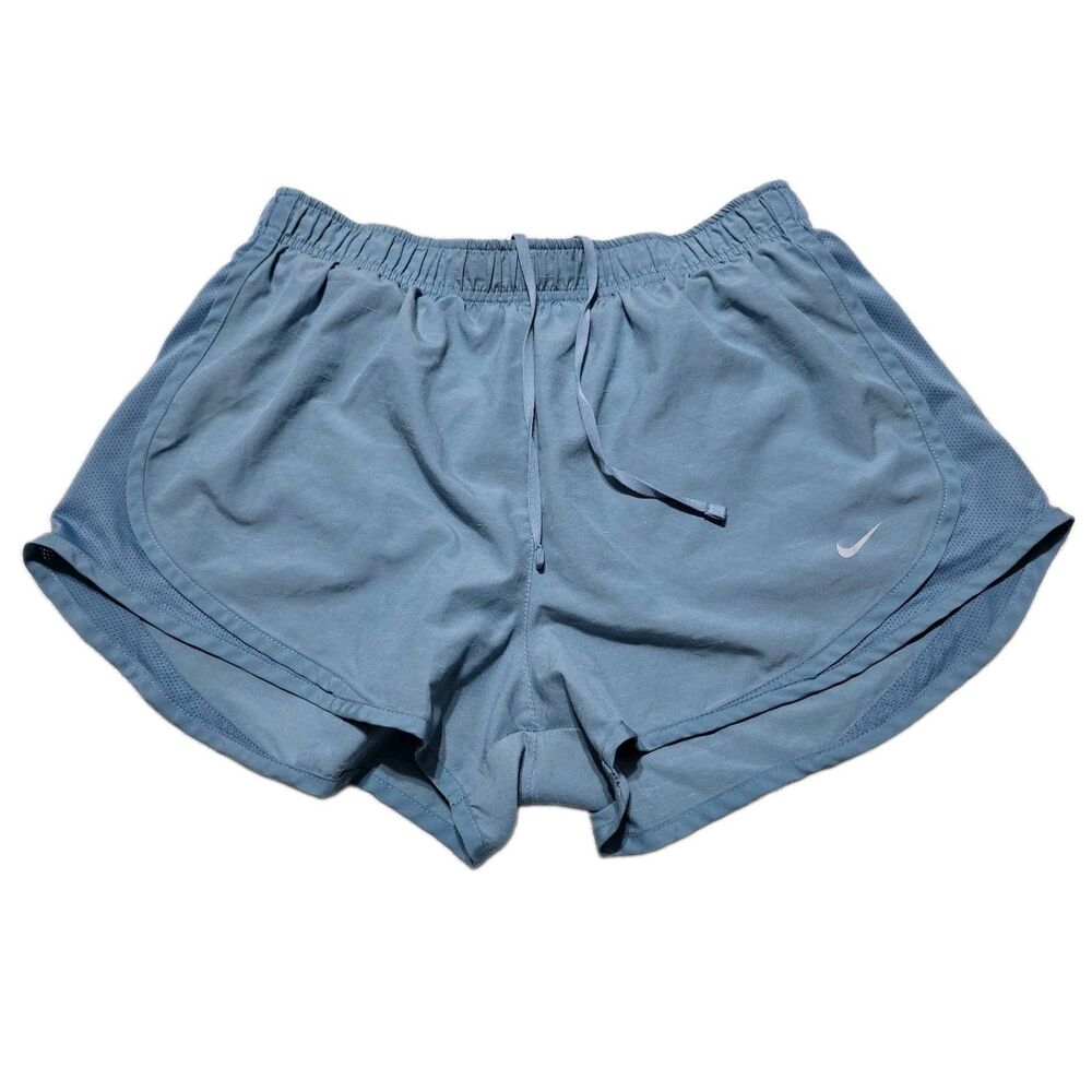 Nike Women's Large Tempo 2.5" Athletic Dri-FIT Blue Running Shorts DB4487-425